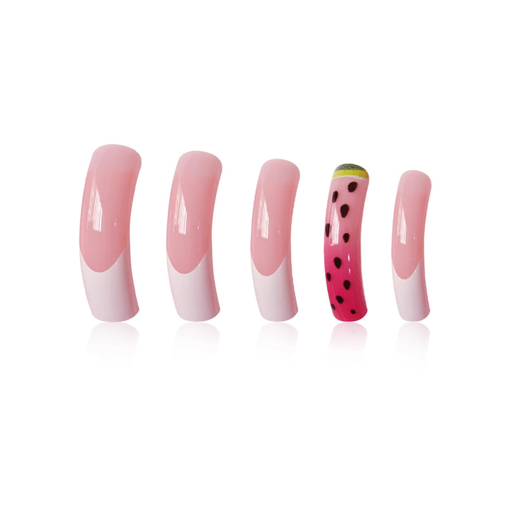 Creative Watermelon Nail Art Extensions Bowlift
