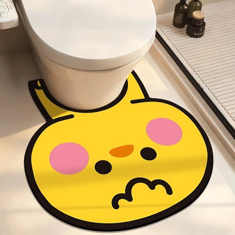 Novelty Pet Paw Bathroom Mat Bowlift