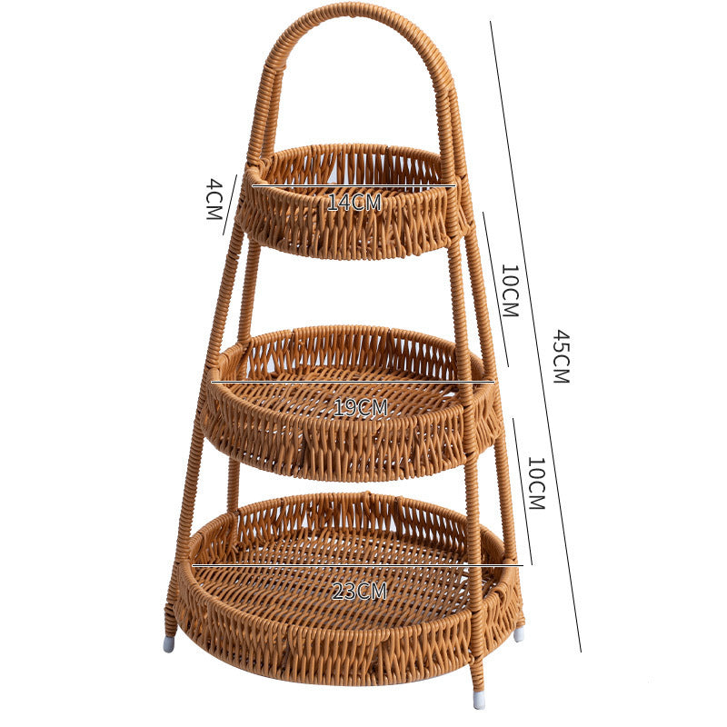 Decorative Wicker Bowlift