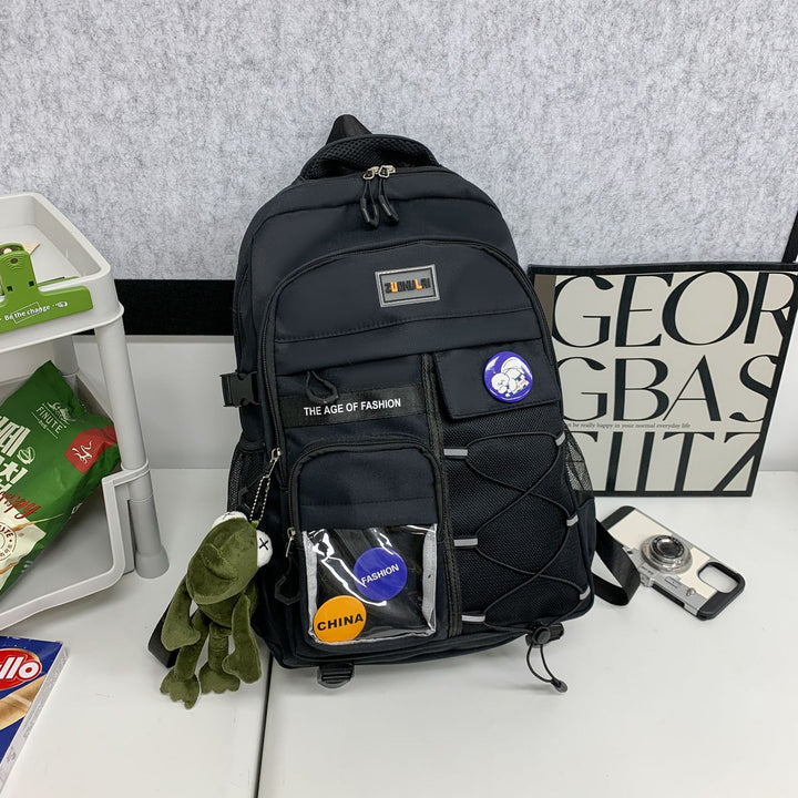 Multi-Compartment Fashion Backpack