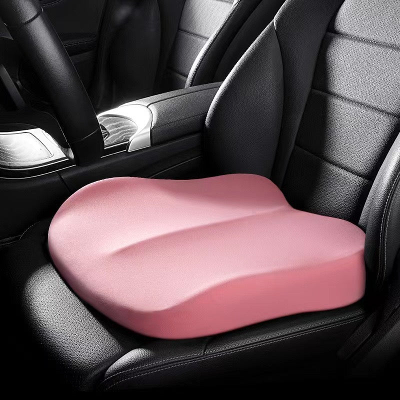 Ergonomic Memory Foam Car Seat Cushion with Contoured Lumbar Support Bowlift