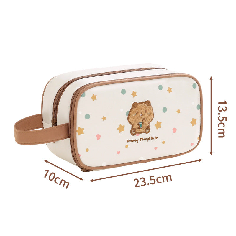 Cute Animal Pattern Makeup Pouch Bowlift