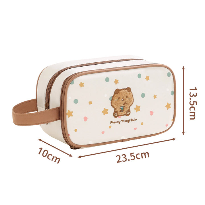 Cute Animal Pattern Makeup Pouch Bowlift