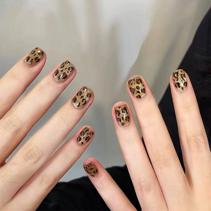 Elegant French Tip Press-On Nail Set Bowlift