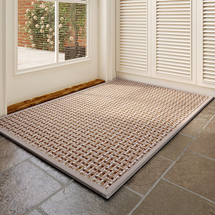 Textured Indoor Outdoor Entry Mat Bowlift