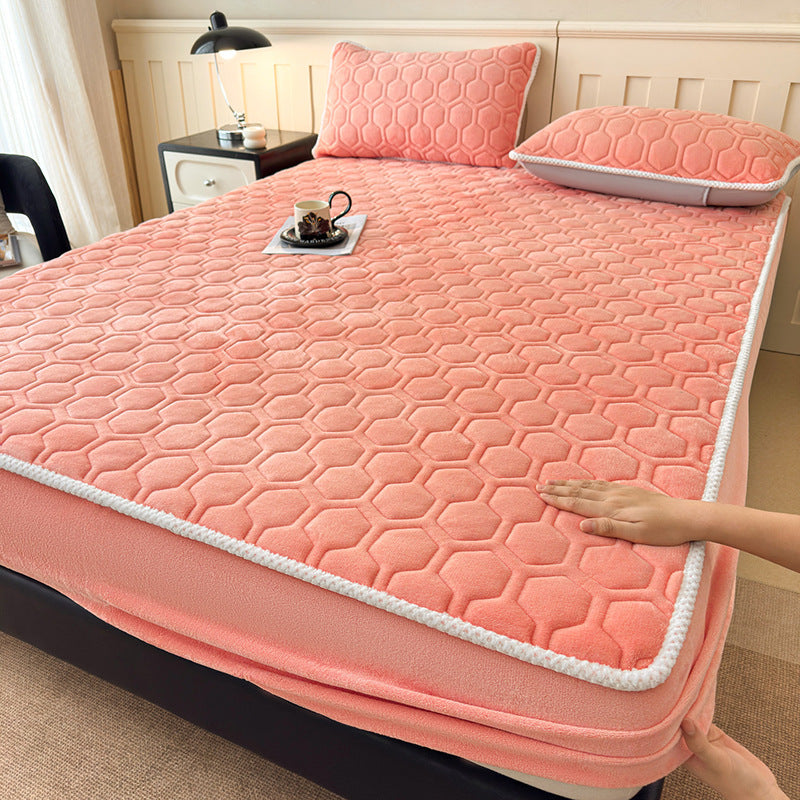 Hexagon Pattern Mattress Topper