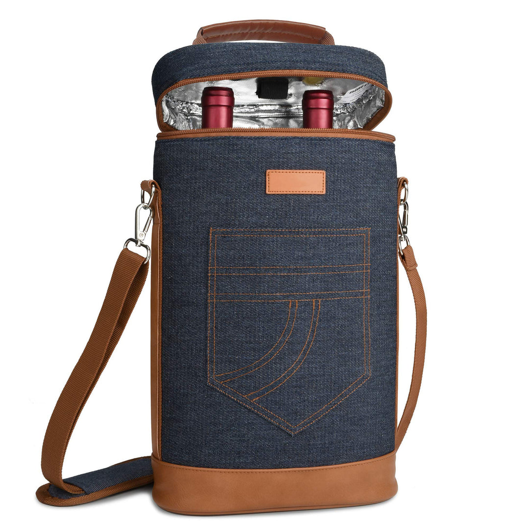 Unisex Insulated Bottle Transport Bag Bowlift
