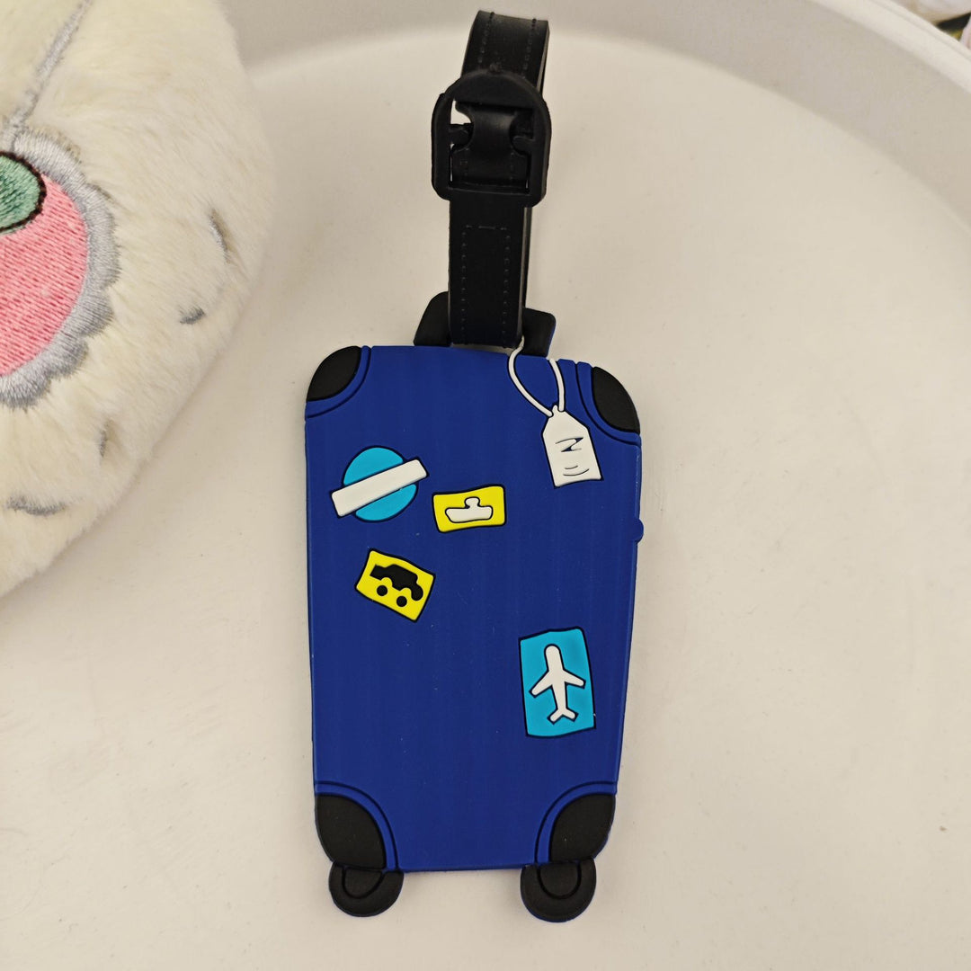 Unisex luggage tag in playful suitcase design Bowlift