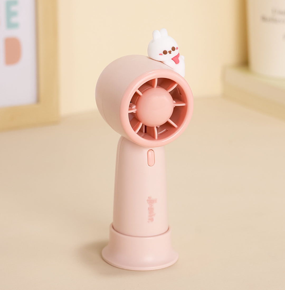 Women's portable hand fan with cute design Bowlift