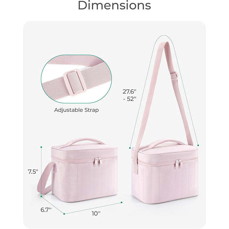 Insulated lunch and cooler bag with durable carrying handle Bowlift