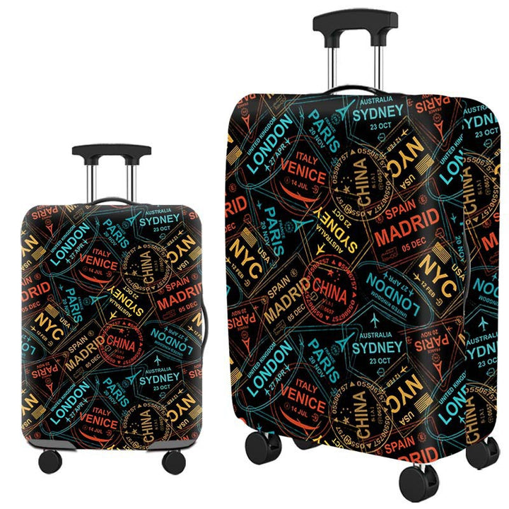 Artistic Travel Hard Shell Suitcase Bowlift