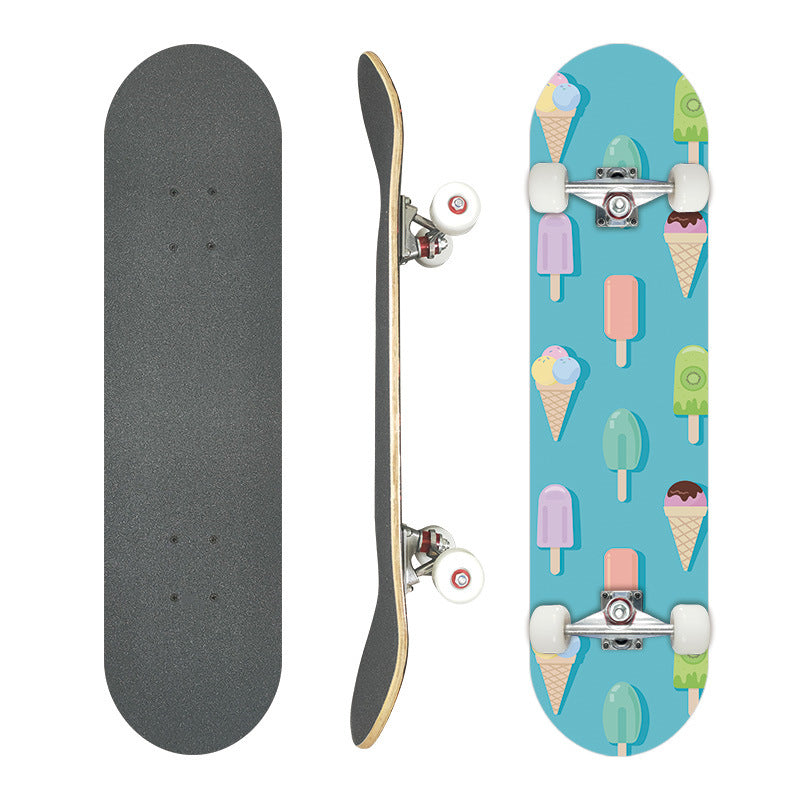 Graphic Artistic Skateboard Bowlift