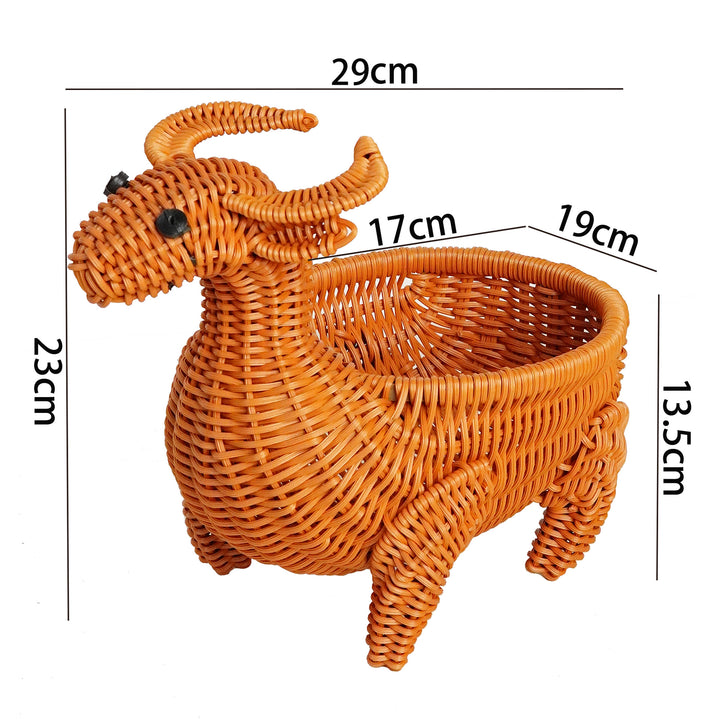 Decorative Animal-Shaped Storage Bowlift