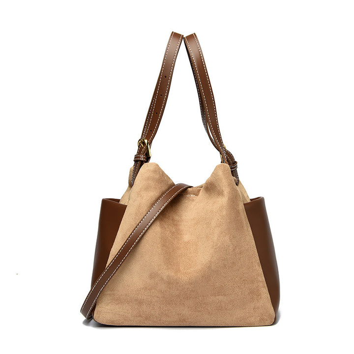 Suede Bucket Handbag Bowlift