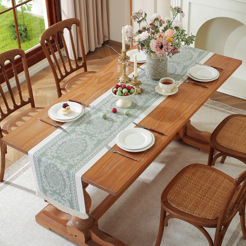 Textured Chevron Table Runner