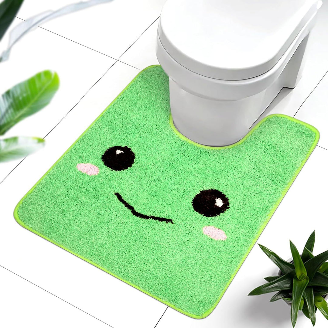Cute Cow-Themed Bath Mat