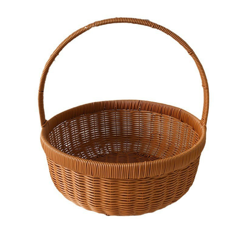 Handcrafted Woven Shopping Basket Bowlift