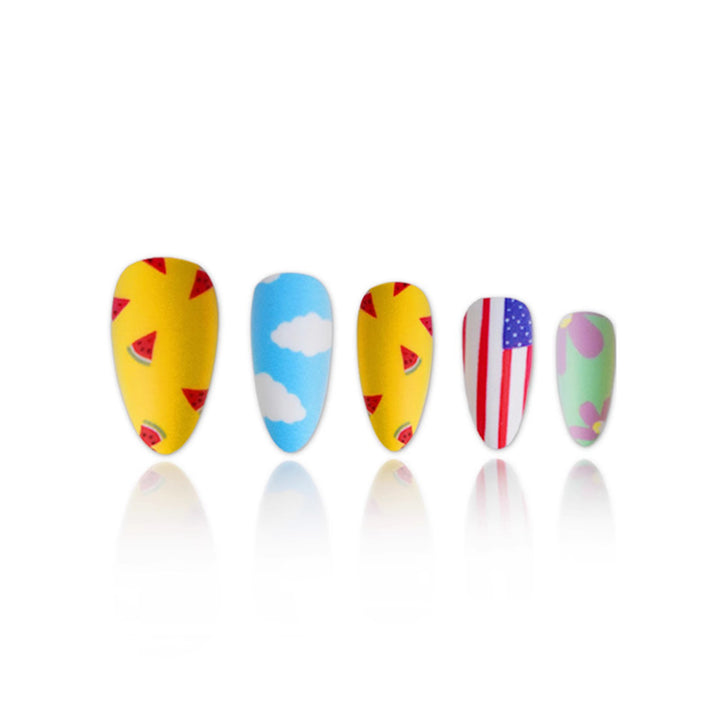 Creative Thematic Press-On Nail Set Bowlift