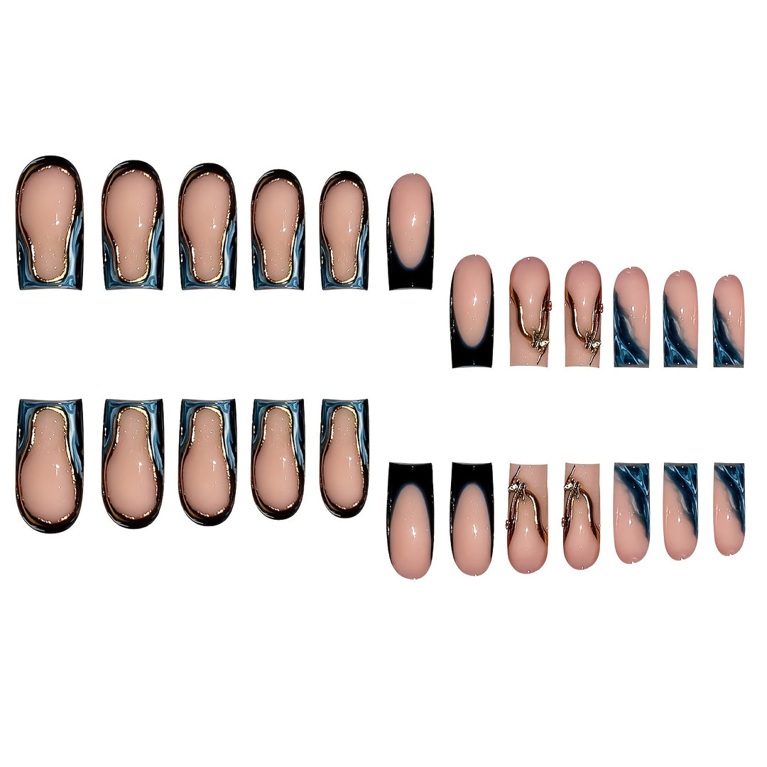 Elegant Sculpted Nail Art Extensions Bowlift