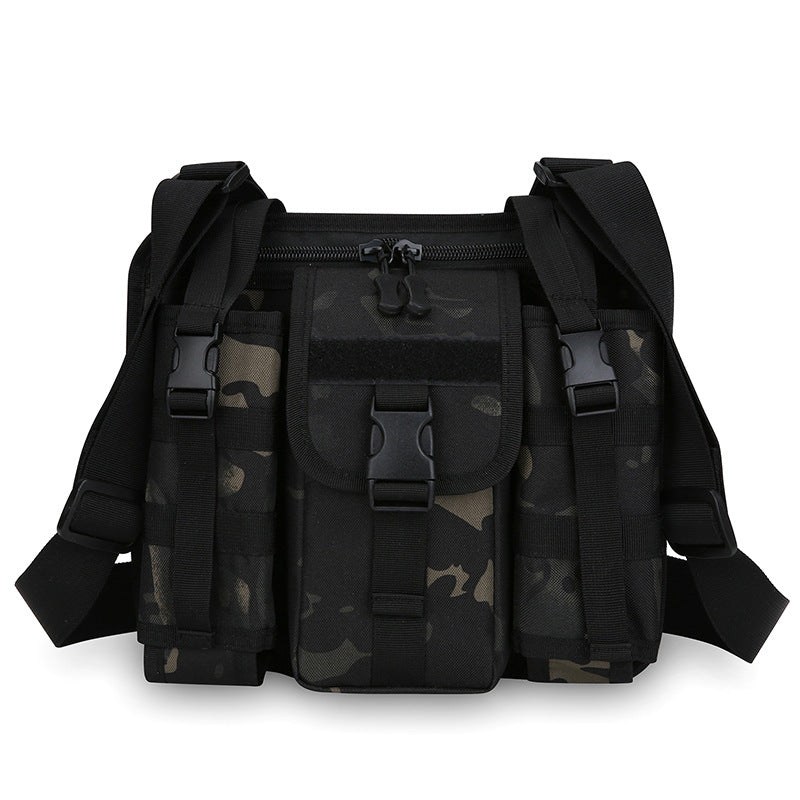 Multi-Pocket Tactical Shoulder Bag Bowlift