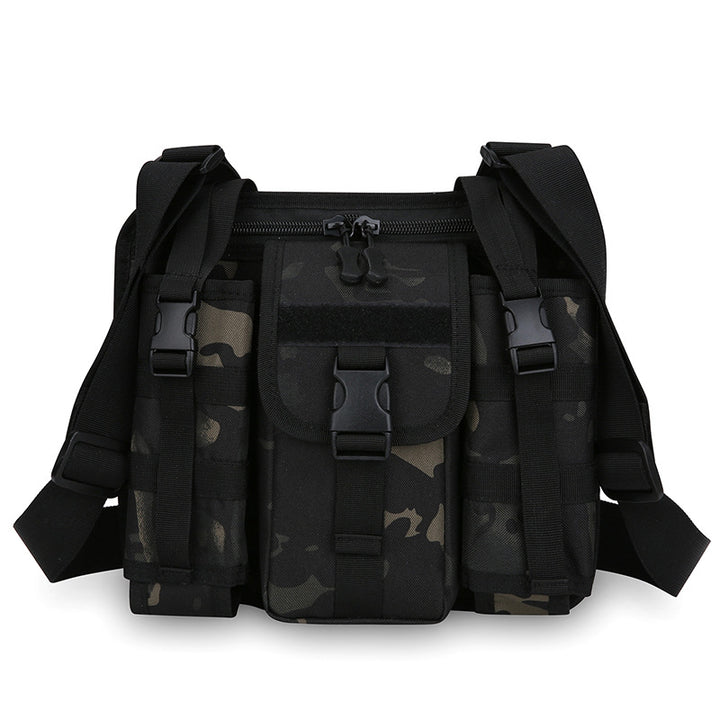 Multi-Pocket Tactical Shoulder Bag Bowlift