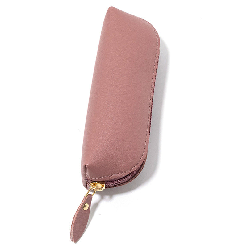 Elegant Leather Pencil Case Bowlift
