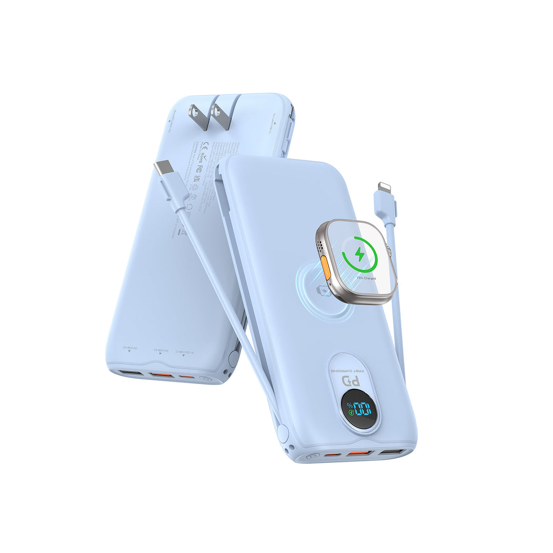 Power bank with wireless charging function and high-performance fast charging Bowlift