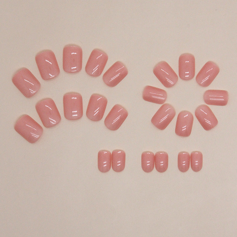 Glossy Gel Press-On Nail Set Bowlift
