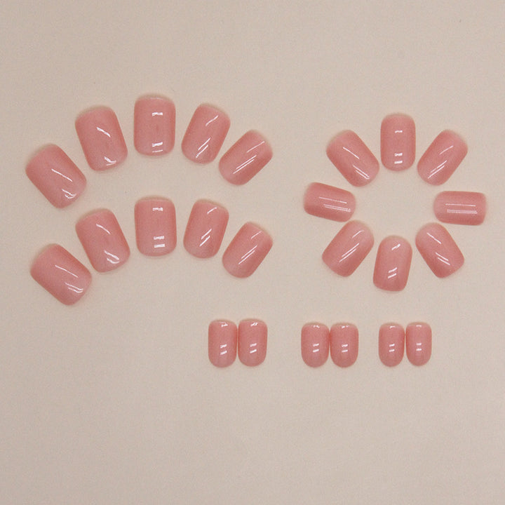 Glossy Gel Press-On Nail Set Bowlift