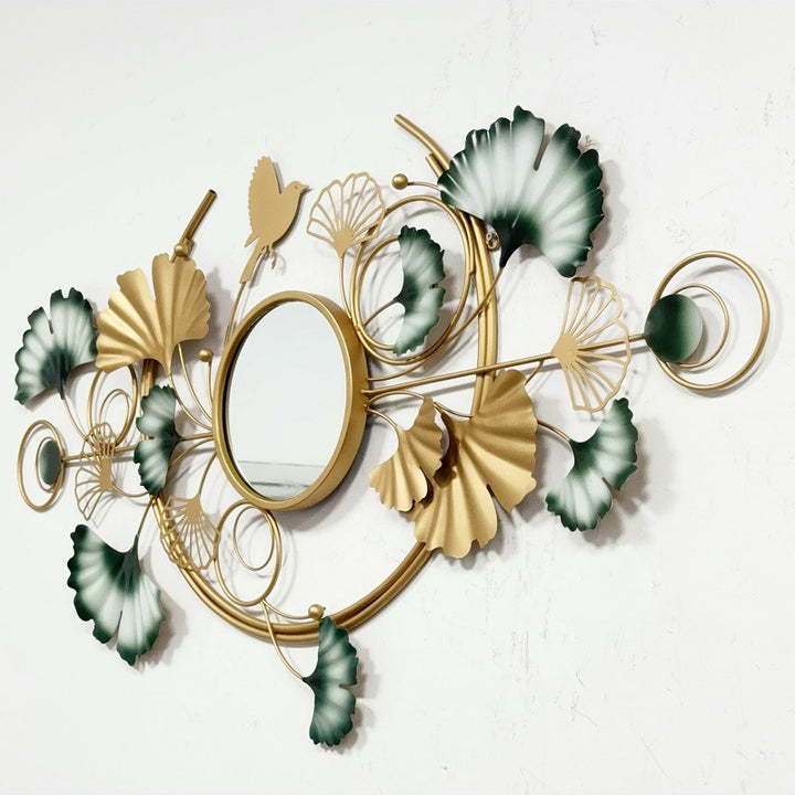Decorative Metal Wall Mirror Bowlift