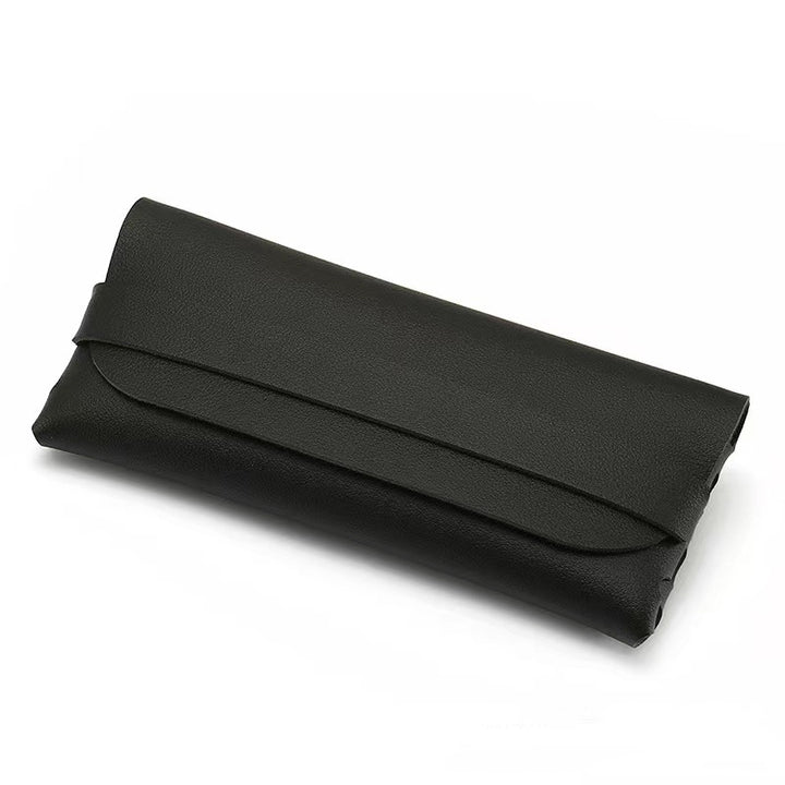 Foldable PU Leather Eyewear Pouch Clutch Bowlift