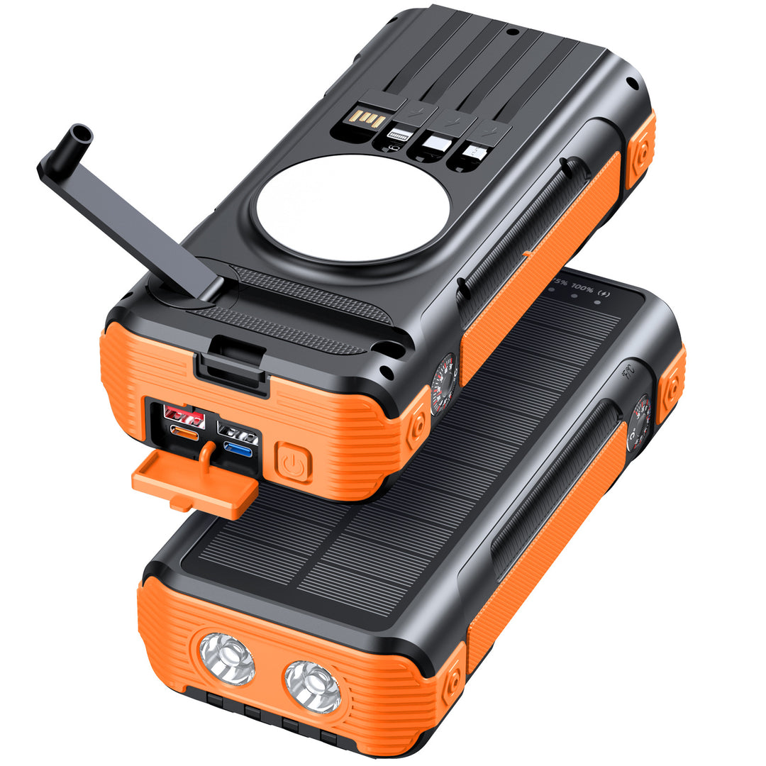 Multifunctional Solar Powerbank with LED Display Bowlift