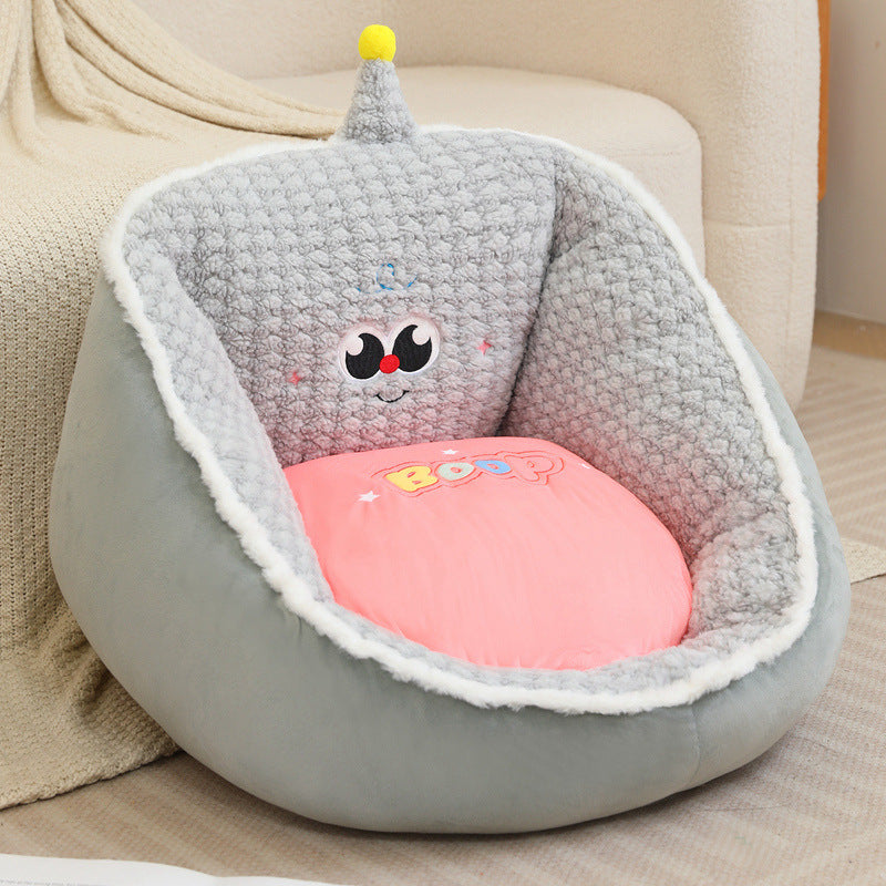 Cute Plush Armchair Cushion Bowlift