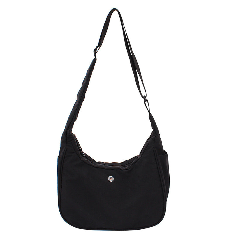 Lightweight Soft Fabric Shoulder Bag Bowlift
