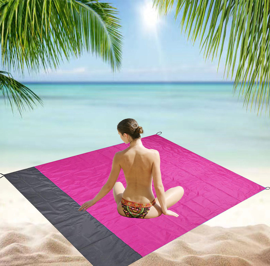WoSpacious Outdoor Beach Blanket Bowlift