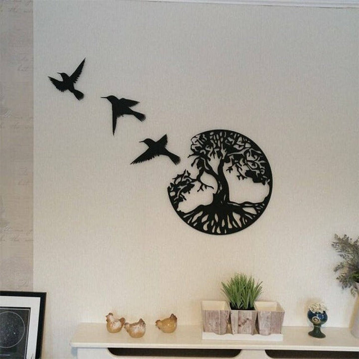 BowLift | Black Metal Wall Art Home Decor