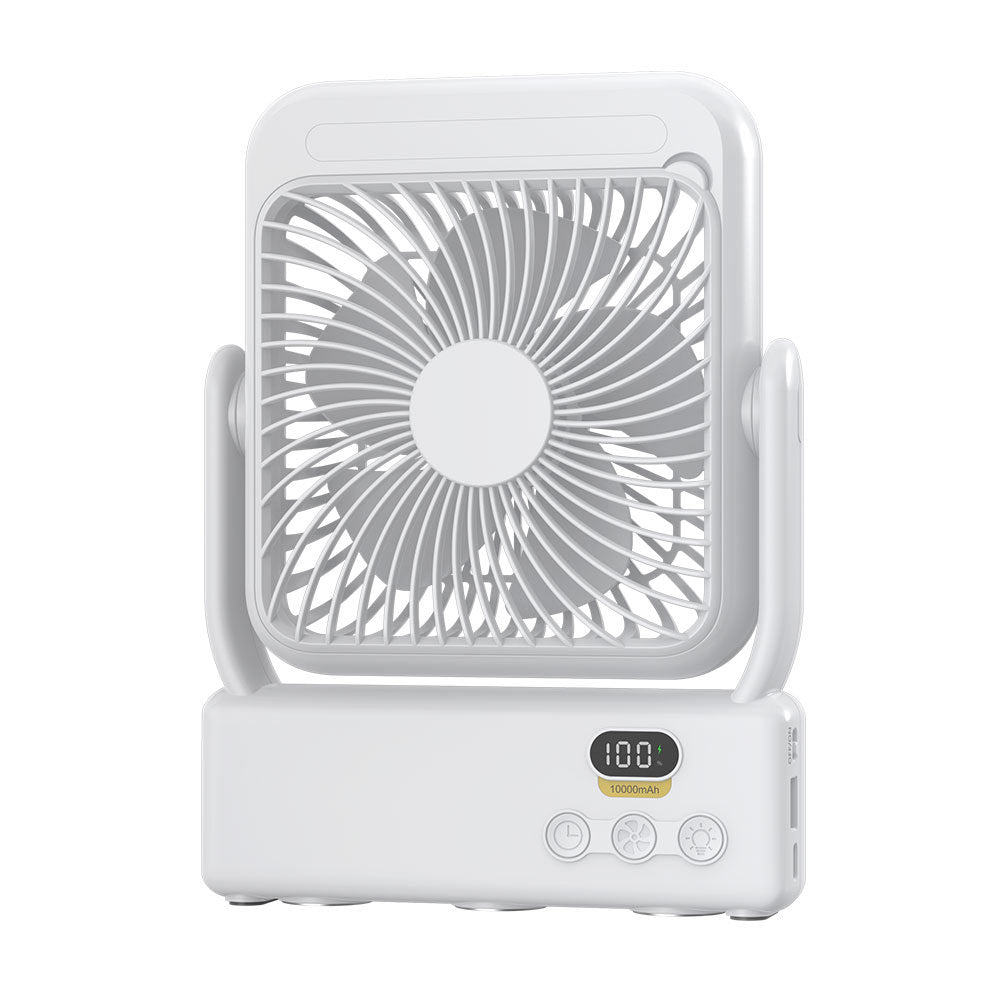 Unisex Rechargeable Dual-Function Cooling and USB Power Fan Bowlift