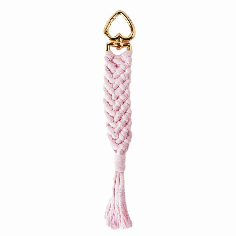 Decorative Macramé Keychain Holder Bowlift