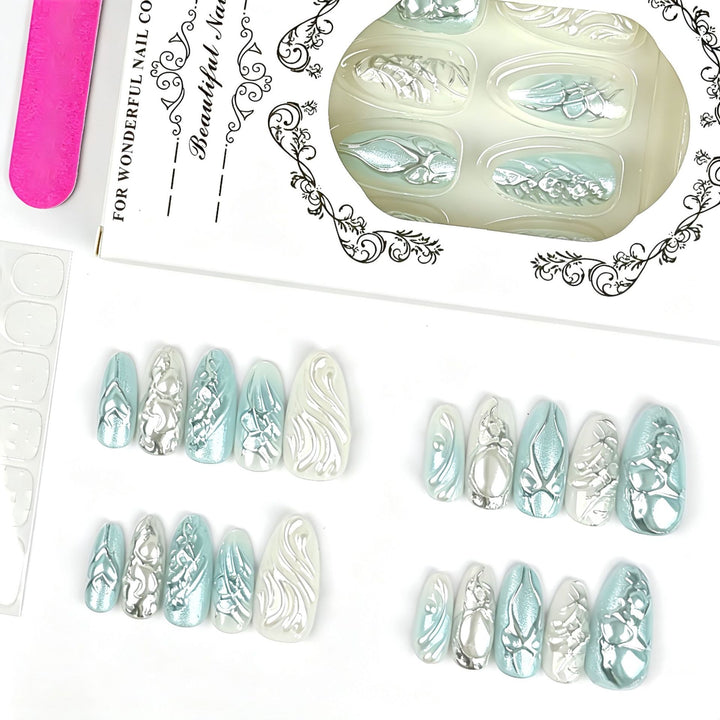 Artificial Nails Set Bowlift