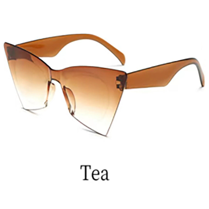 Women's Fashion Transparent Sunglasses Bowlift