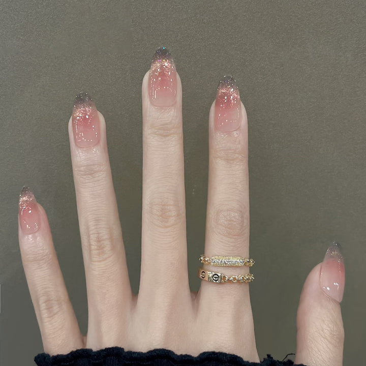 Artistic Nail Extensions with Decorative Elements Bowlift