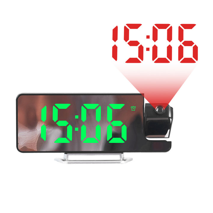 Projection alarm clock with multifunctional LED display Bowlift