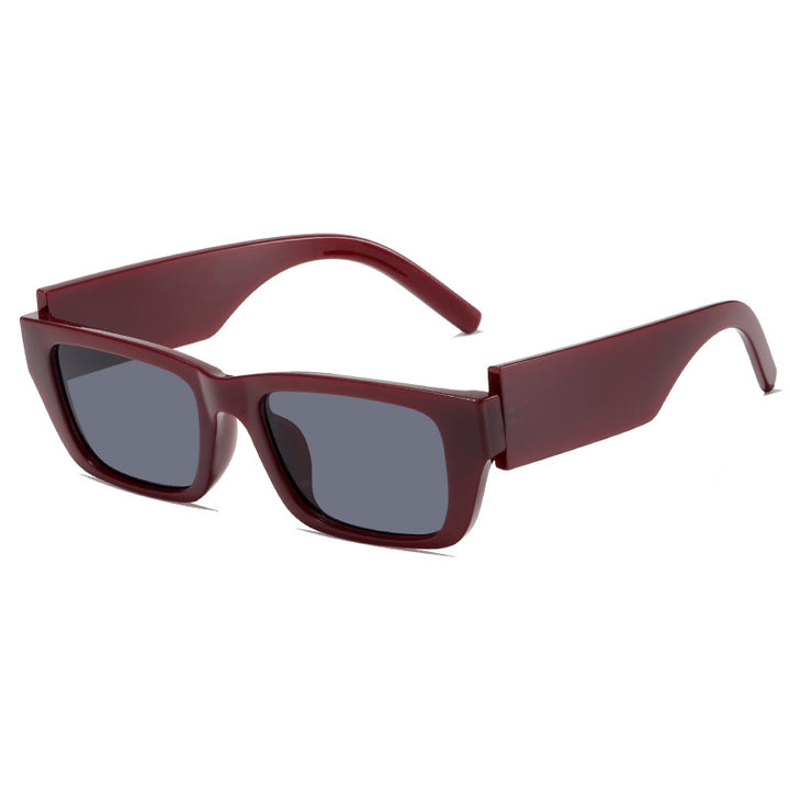 Women's fashionable rectangular sunglasses in innovative design Bowlift
