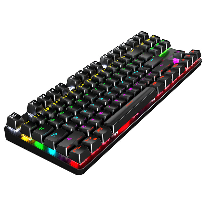 Compact RGB Gaming Keyboard Bowlift