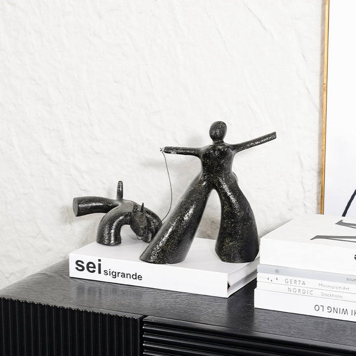 Abstract Decorative Playful Figurine
