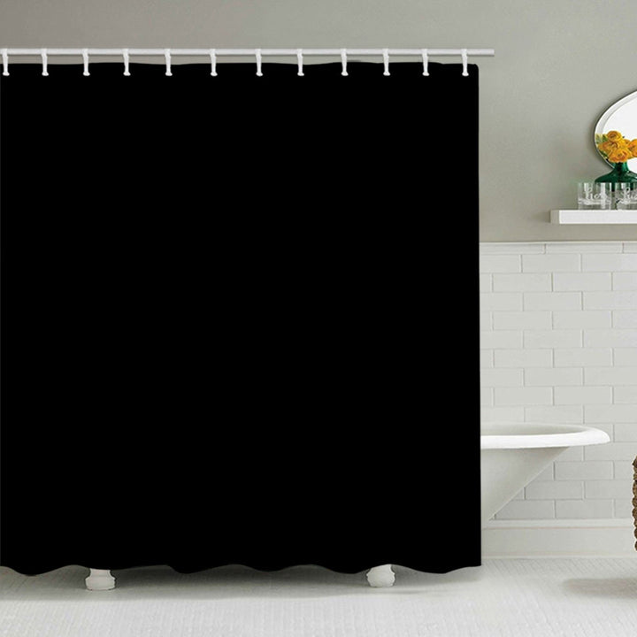 Minimalist Shower Curtain Bowlift