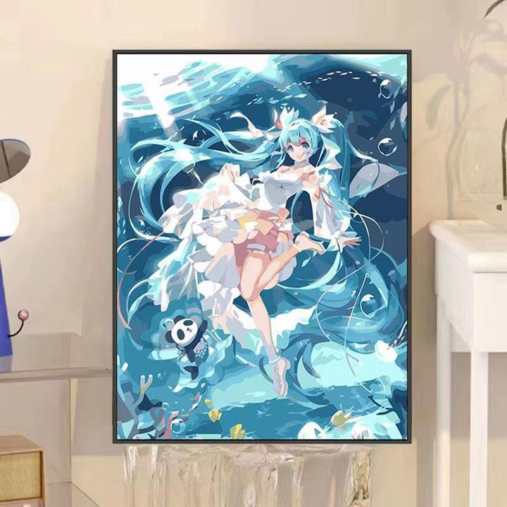 Anime-Inspired Decorative Wall Art Bowlift