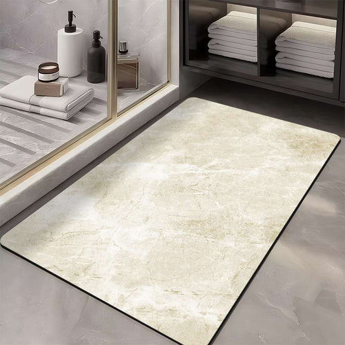 Marble Design Bath Mat