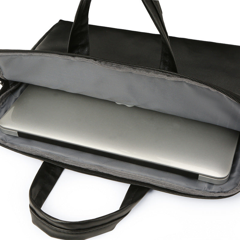 Professional Leather Laptop Sleeve Bowlift