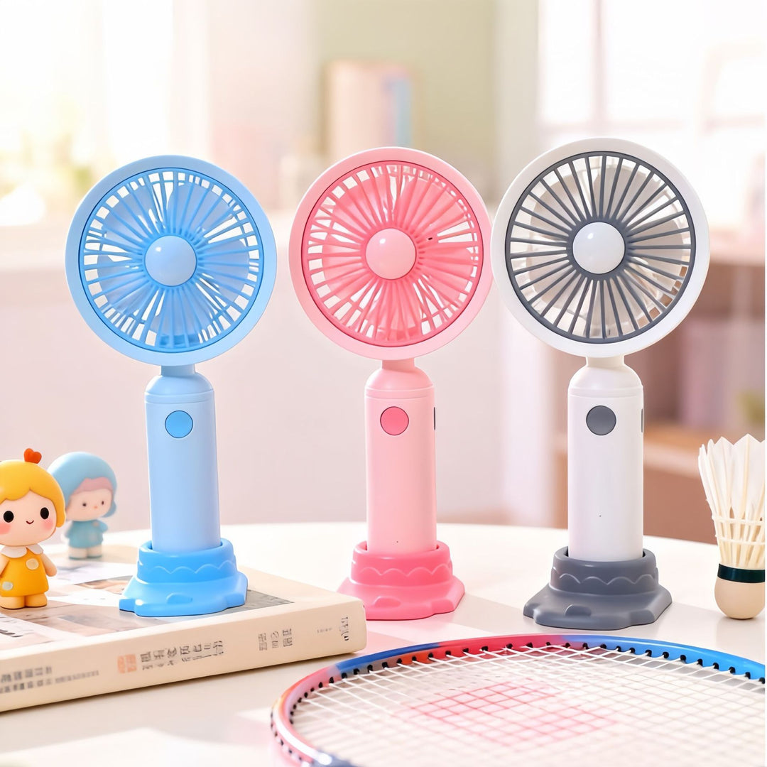 Portable table fan with USB connection Bowlift